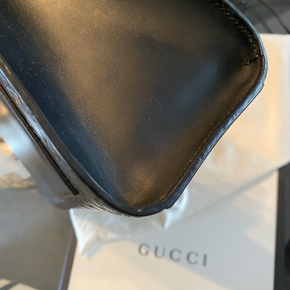 ❌SOLD❌ Padlock GUCCI Signature shoulder bag - Picture 7 of 9